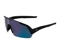 Alpina - Turbo HR Mirror S2 - Lunettes vélo - black matt / blue mirror