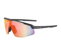 Alpina - Turbo Pro Q-Lite Mirror S2 - Lunettes vélo - black matt q-lite pink / red mirror