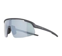 Alpina - Turbo Pro S Q-Lite Mirror S2 - Lunettes vélo - midnight grey matt / q-lite green / silver mirror