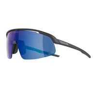 Alpina - Turbo Pro S Q-Lite Mirror S3 - Lunettes vélo - black matt / q-lite grey / blue mirror