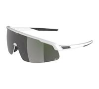 Alpina - Turbo Pro S Q-Lite Mirror S3 - Lunettes vélo - white gloss / q-lite silver mirror