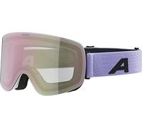 ALPINA Unisexe - Adulte, PENKEN Lunettes de Ski, white-lilac matt, One Size