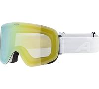 ALPINA Unisexe - Adulte, PENKEN Lunettes de Ski, white matt, One Size