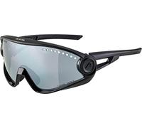 ALPINA Unisexe - Adultes, 5W1NG Lunettes de sport, all black matt, One Size