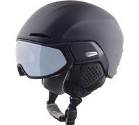 ALPINA Unisexe - Adultes, Alto Q-Lite Visierhelm, Black Matt, 51-55 cm