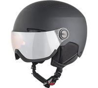 ALPINA Unisexe - Adultes, ARBER Visor Casque de Ski, Black Matt, 58-61 cm