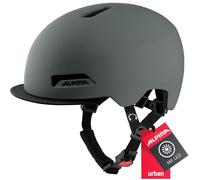 ALPINA Unisexe - Adultes, BROOKLYN Casque de vélo, coffee-grey matt, 52-57 cm