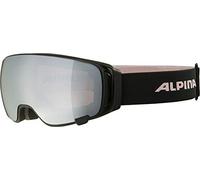 ALPINA Unisexe - Adultes, DOUBLE JACK MAG Q-LITE Lunettes de ski, black-rose, One Size