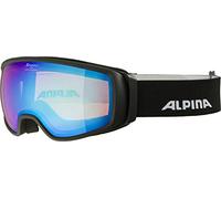 ALPINA Unisexe - Adultes, DOUBLE JACK Q-LITE Lunettes de ski, black, One Size