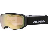 ALPINA Unisexe - Adultes, ESTETICA QV Lunettes de ski, black matt, One Size