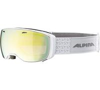 ALPINA Unisexe - Adultes, ESTETICA QV Lunettes de ski, white, One Size