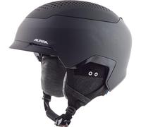 ALPINA Unisexe - Adultes, Gems Casque de Ski, Black-Rose Matt, 55-59 cm