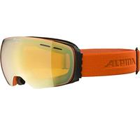 ALPINA Unisexe - Adultes, GRANBY Q-LITE Lunettes de ski, black-pumpkin matt, One Size