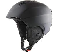 ALPINA Unisexe - Adultes, Grand Casque de Ski, Black Matt, 54-57 cm