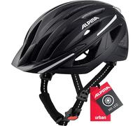 ALPINA Unisexe - Adultes, HAGA Casque de vélo, black matt, 51-56 cm