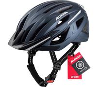 ALPINA Unisexe - Adultes, HAGA Casque de vélo, indigo matt, 51-56 cm