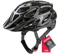 Alpina Unisexe - Adultes, Mythos 3.0 Casque de vélo, Black-Anthracite, 52-57 cm