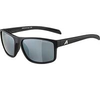 ALPINA Unisexe - Adultes, NACAN I lunettes de soleil, black matt/black, One Size