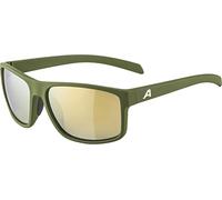 ALPINA Unisexe - Adultes, NACAN I lunettes de soleil, olive matt/rose-gold, One Size