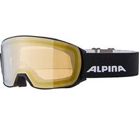 ALPINA Unisexe - Adultes, NAKISKA Q-LITE Lunettes de ski, black, One Size