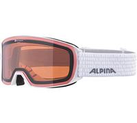 ALPINA Unisexe - Adultes, NAKISKA Q Lunettes de ski, white, One Size