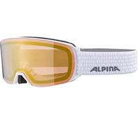 Alpina Nakiska QVM Lunettes de ski One Size Blanc