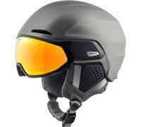 ALPINA Unisexe - Adultes, ORO QV MIPS Casque de Ski, Gunmetal Matt, 59-63 cm
