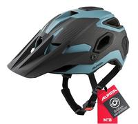ALPINA Unisexe - Adultes, ROOTAGE Casque de vélo, dirt-blue matt, 57-62 cm