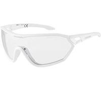 ALPINA Unisexe - Adultes, S-WAY V Lunettes de sport, white matt, One Size