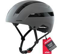 ALPINA Unisexe - Adultes, Soho Casque de vélo, Coffee-Grey Matt, 55-59 cm