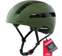 ALPINA Unisexe - Adultes, Soho Casque de vélo, Olive Matt, 55-59 cm