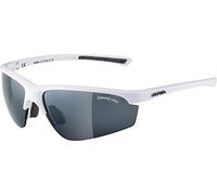 Alpina Lunettes Alpina Tri Effect 2.0 Black Mirror/CAT3 + Clear/CAT0 + Orange Mirror/CAT2 Blanc