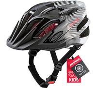 ALPINA Unisexe - Enfants, FB JR. 2.0 Casque de vélo, black-white-red, 50-55 cm