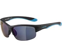 ALPINA Unisexe - Enfants, FLEXXY YOUTH HR Lunettes de soleil, black matt-blue, One Size