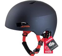 ALPINA Unisexe - Enfants, HACKNEY Casque de vélo, indigo matt, 51-56 cm