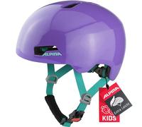 ALPINA Unisexe - Enfants, Hackney Casque de vélo, Purple Gloss, 51-56 cm