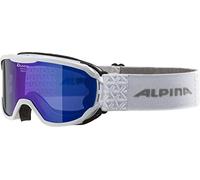 ALPINA Unisexe - Enfants, PHEOS Lunettes de ski, white, One Size