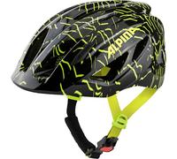 Casque de vélo pour enfant ALPINA PICO noir-jaune fluo 50-55cm