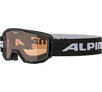 ALPINA Unisexe - Enfants, PINEY Lunettes de ski, black, One Size