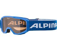 ALPINA Unisexe - Enfants, PINEY Lunettes de ski, Bleu, One Size