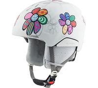 ALPINA Unisexe - Enfants, PIZI Casque de Ski, Patchwork-Flower Matt, 51-55 cm