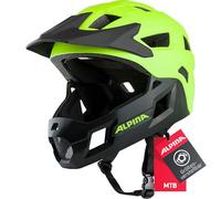 ALPINA Unisexe - Enfants, RUPI Casque de vélo, be Visible Matt, 50-55 cm