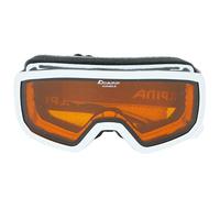 ALPINA Unisexe - Enfants, SCARABEO Lunettes de ski, white, One Size