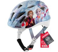 Casque enfant ALPINA XIMO DISNEY Frozen II bleu 49-54cm