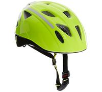 ALPINA Unisexe - Enfants, XIMO Flash Casque de vélo, be Visible reflectiv, 45-49 cm