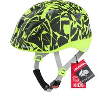 ALPINA Unisexe - Enfants, XIMO L.E. Casque de vélo, Black-Neon Sparkle Matt, 47-51 cm
