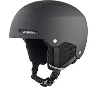 ALPINA Unisexe - Enfants, ZUPO Casque de Ski, Black Matt, 48-52 cm