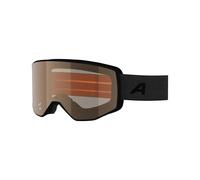 ALPINA VENET M - masque de ski de haute qualité avec ajustement optimal, idéal pour les porteurs de lunettes de vue, traitement antibuée et ventilation efficace, pour adultes