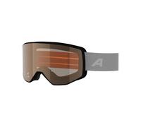 ALPINA VENET M - masque de ski de haute qualité avec ajustement optimal, idéal pour les porteurs de lunettes de vue, traitement antibuée et ventilation efficace, pour adultes