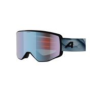 ALPINA VENET M Q-LITE - masque de ski OTG avec verres miroités et amélioration des contrastes, protection UV 100%, pour adultes